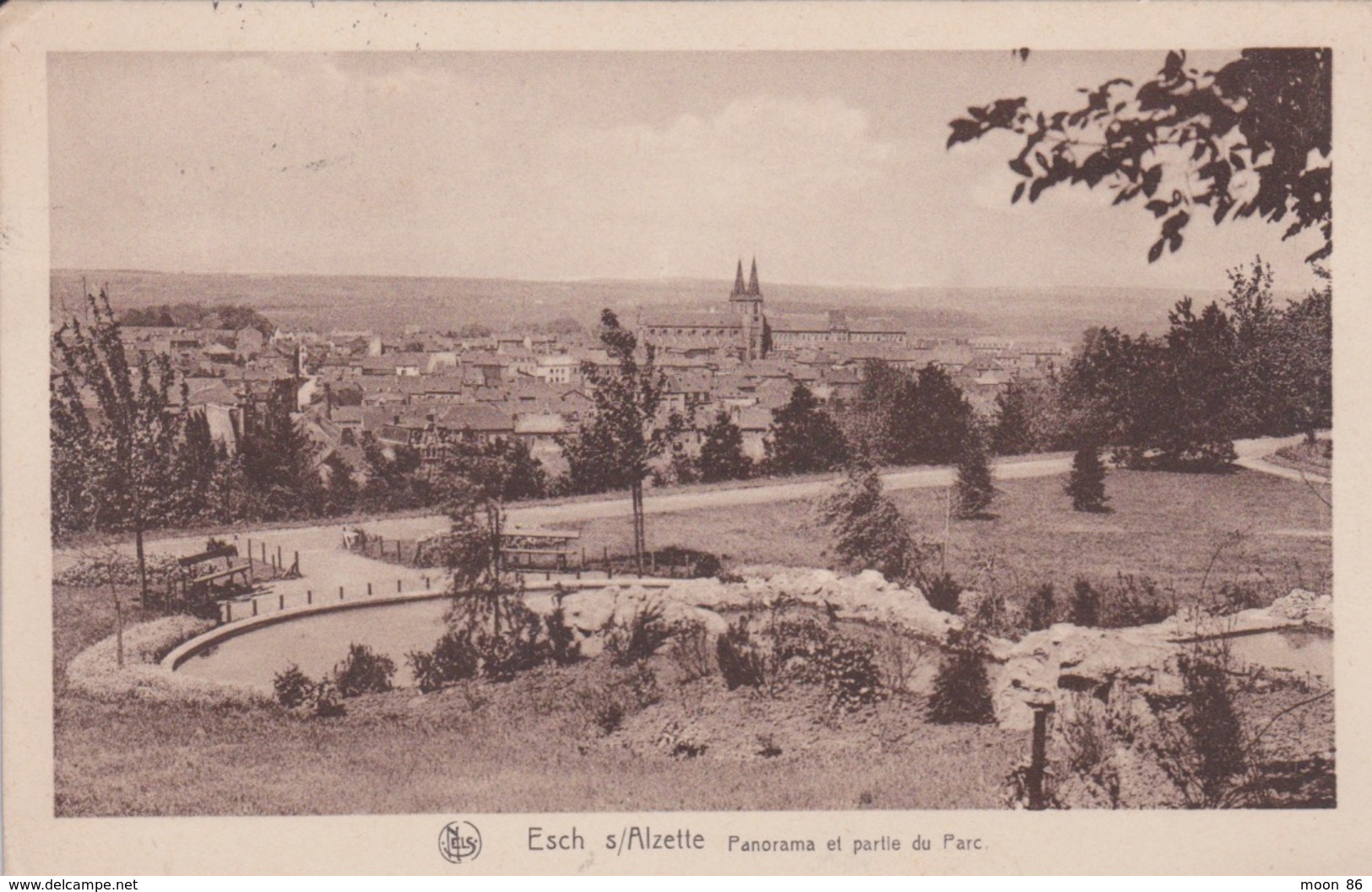 LUXEMBOURG - ESCH SUR ALZETTE - VUE PANORAMIQUE ET UNE PARTIE DU PARC - Esch-sur-Alzette