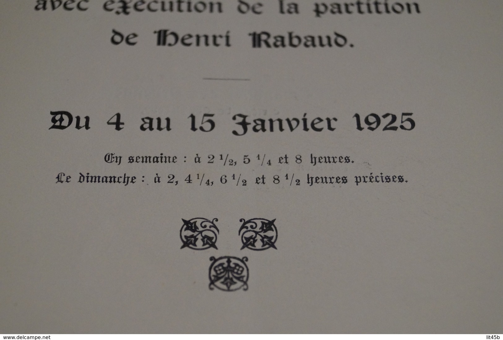 Miracle Des Loups,au Coliséum,oeuvre Des Artistes,1925,complet 8 Pages,25,5 Cm. Sur 16 Cm. - Programma's