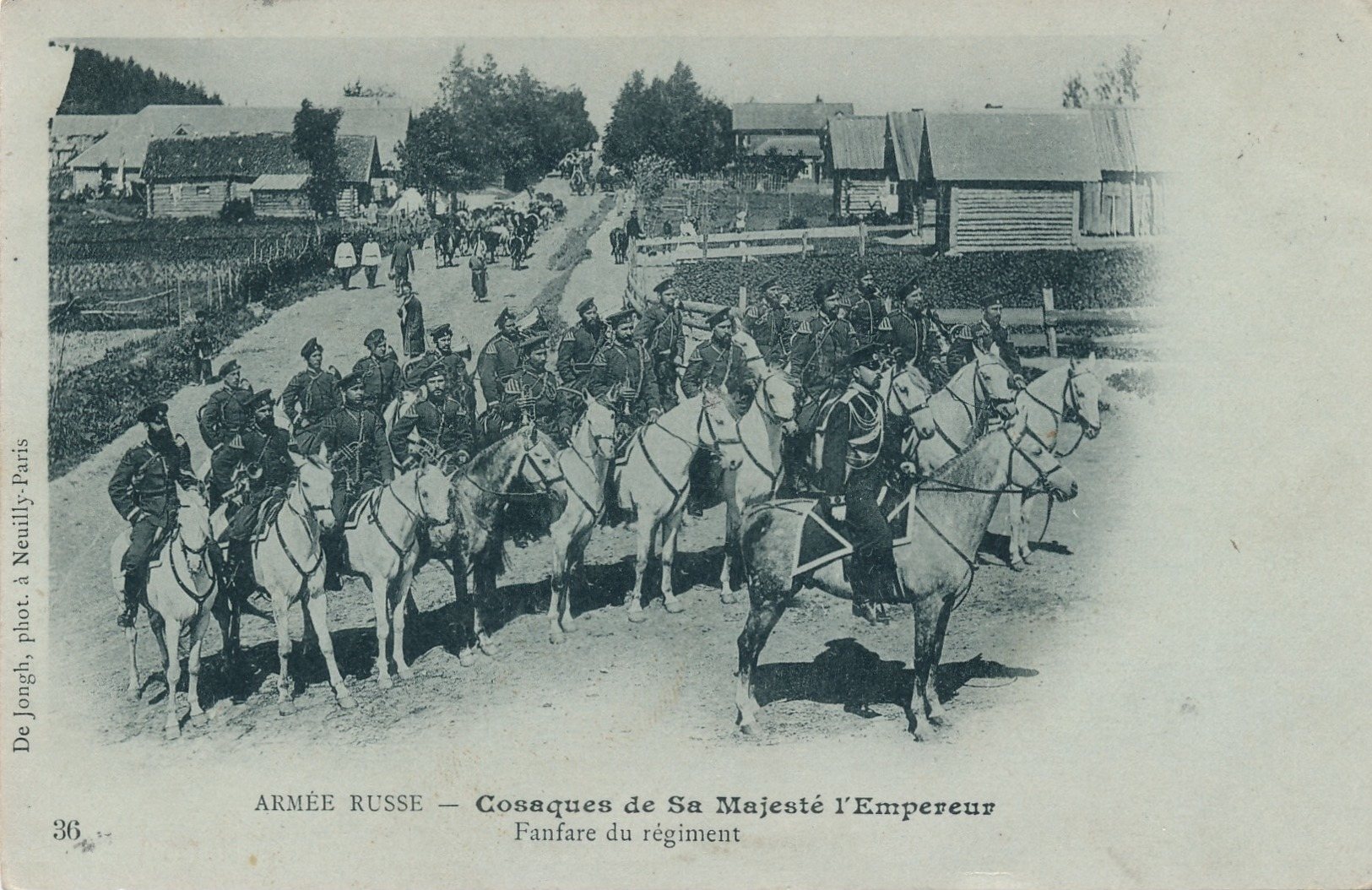 H222 - RUSSIE - Cosaques De Sa Majesté L'Empereur - Fanfare Du Régiment - Russie