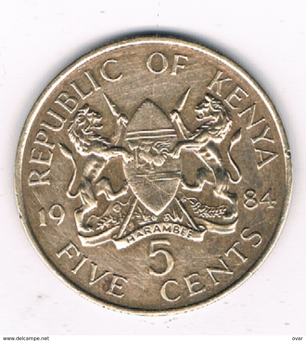 5 CENTS 1984  KENIA / 8579// - Kenya