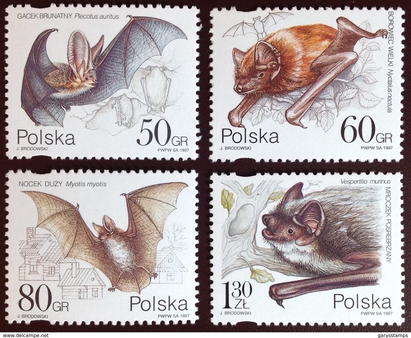 Poland 1997 Bats MNH - Bats