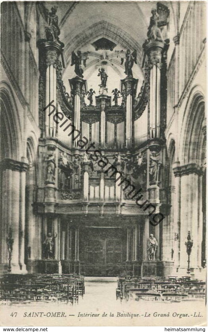 Saint-Omer - Basilique - Le Grande Orgue - Kirchen U. Kathedralen