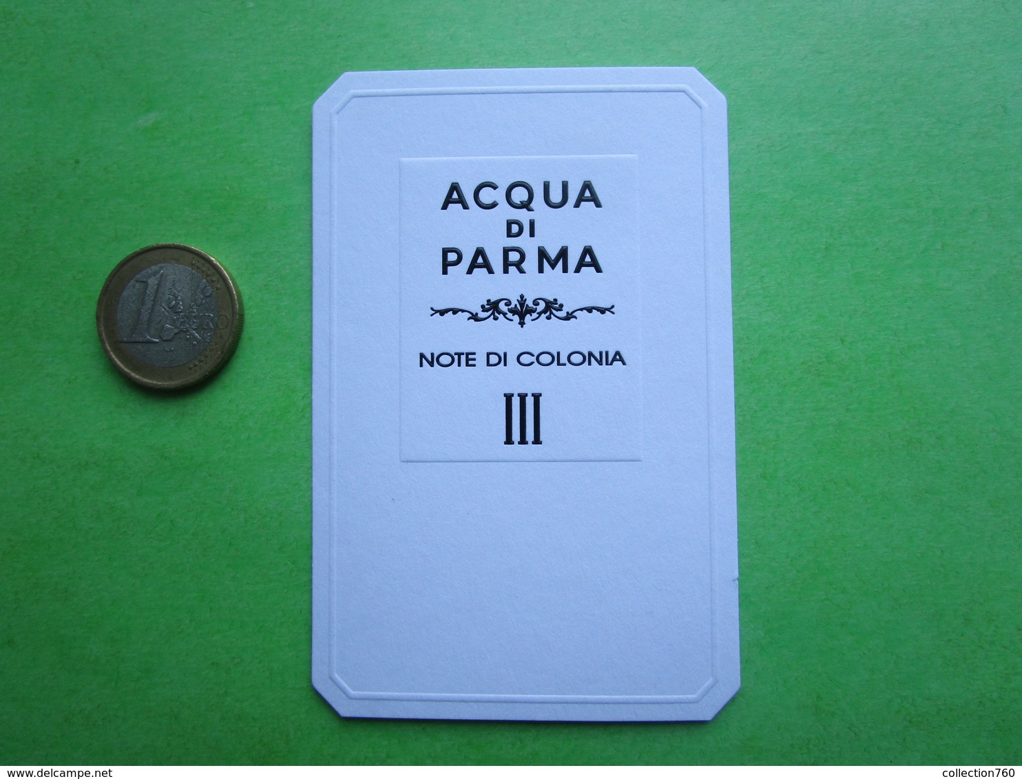 ACQUA DI PARMA -  Carte Parfumée - Modernes (à Partir De 1961)