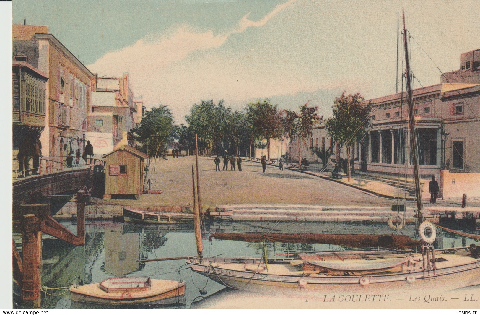 CPA - LA GOULETTE - LES QUAIS - 1 - L. L. - Túnez