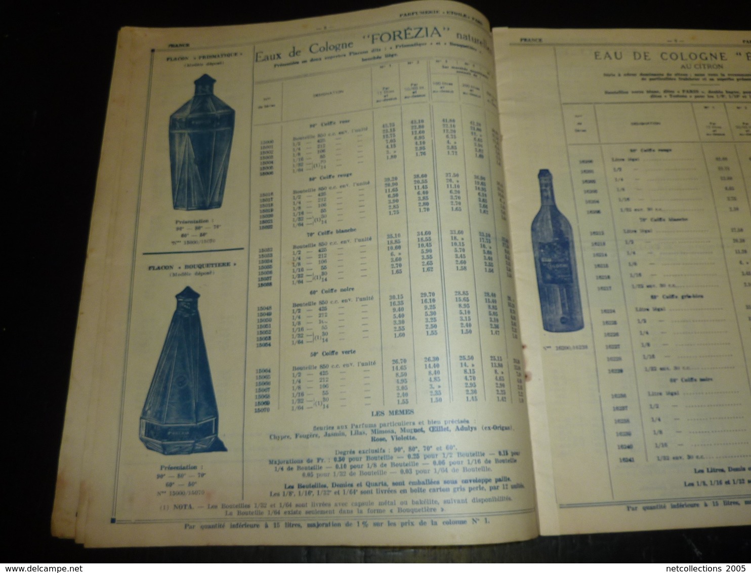 CATALOGUE De 1939 PARFUMERIE FRANCAISE " ETOILE " ETABLISSEMENTS J.THOMAS, GUINAMAND & Cie SAINT-ETIENNE-TERRENOIRE (AD) - Catalogues