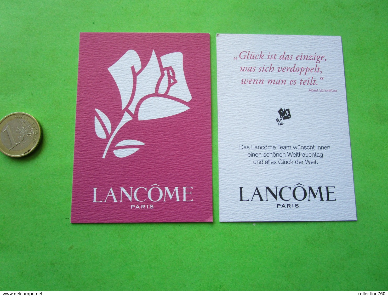 LANCOME -  Carte Parfumée - Modernes (à Partir De 1961)