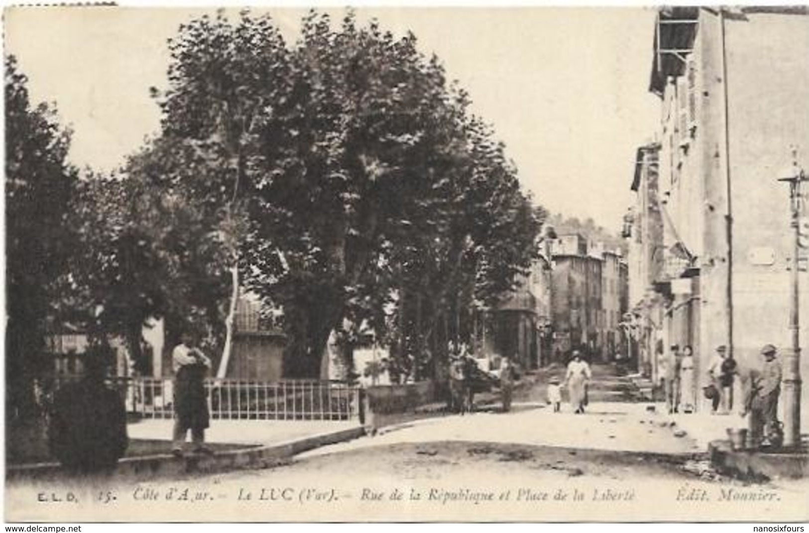 83. LE LUC.   RUE DE LA REPUBLIQUE - Le Luc