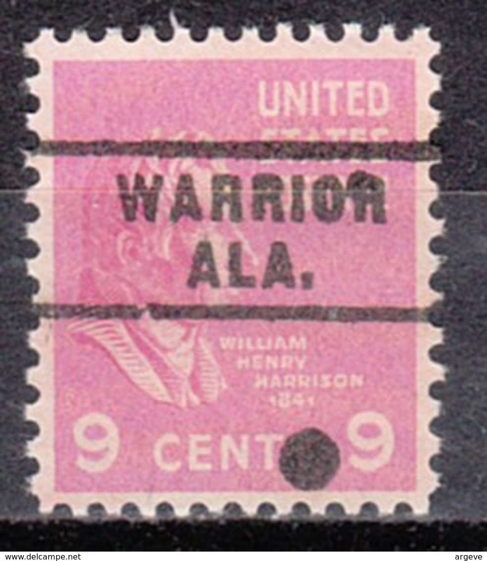 USA Precancel Vorausentwertung Preo, Locals Alabama, Warrior 743 - Vorausentwertungen