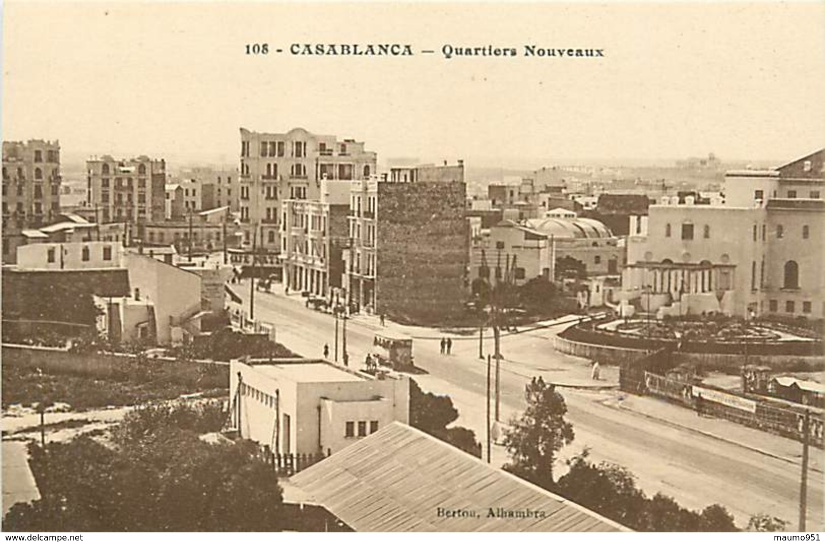 366 LOT DE 12 CARTES ANCIENNES  MAROC CASABLANCA