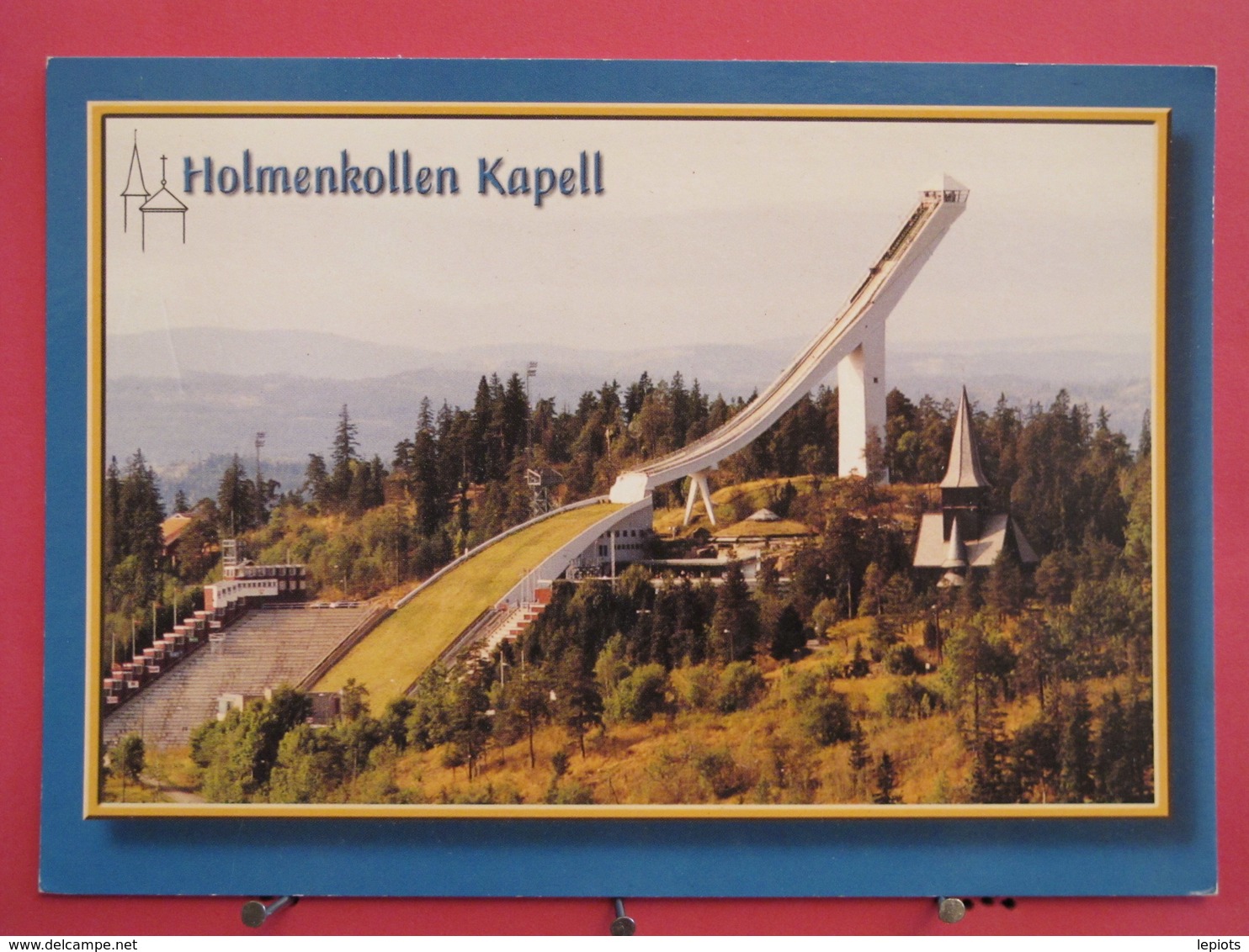 Norvège - Holmenkollen Kapell - Scans Recto-verso - Norvège