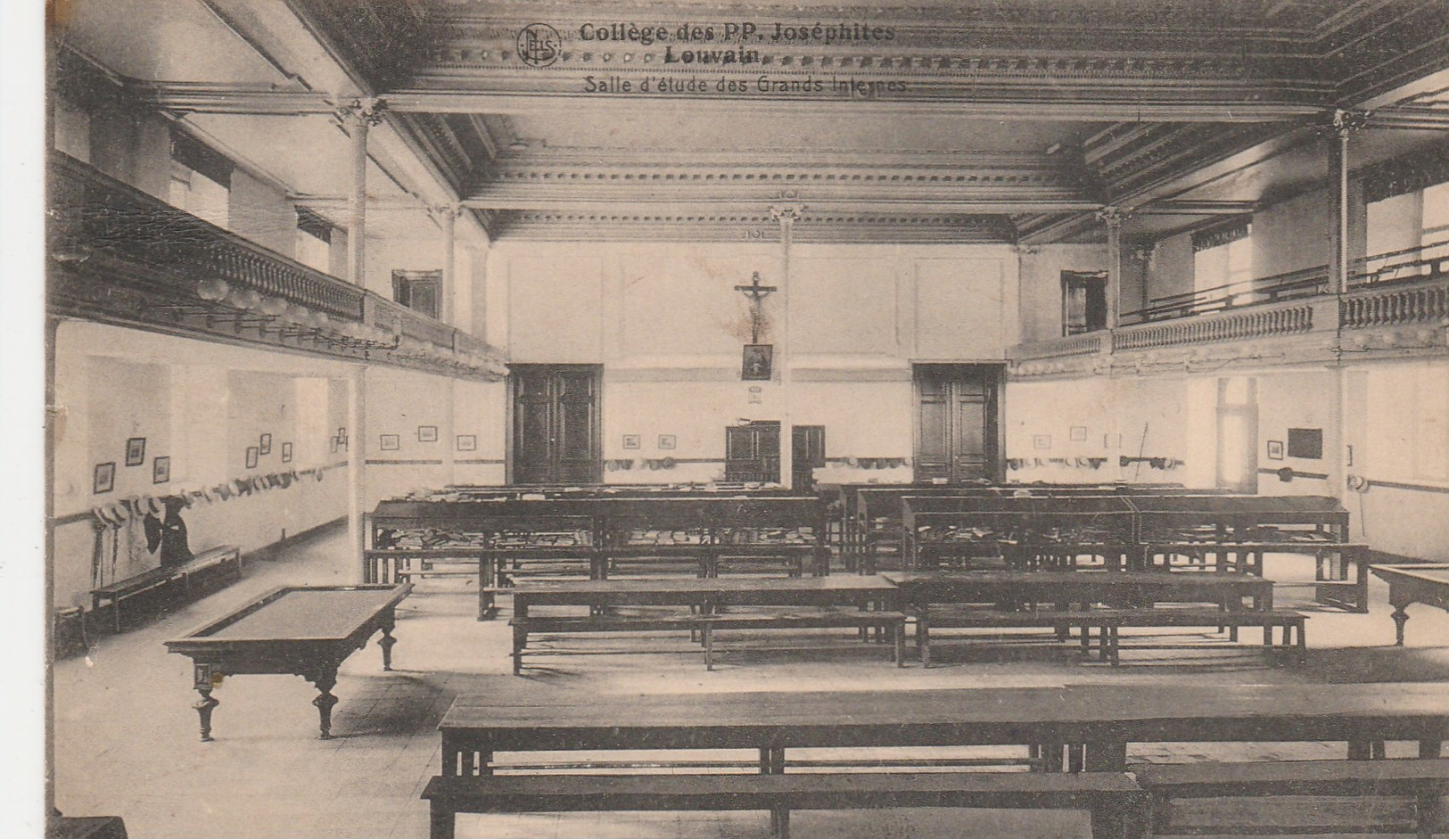 Louvain, Leuven ,Collège Des PP Joséphites ,salle D'étude Des Grands Internes - Leuven