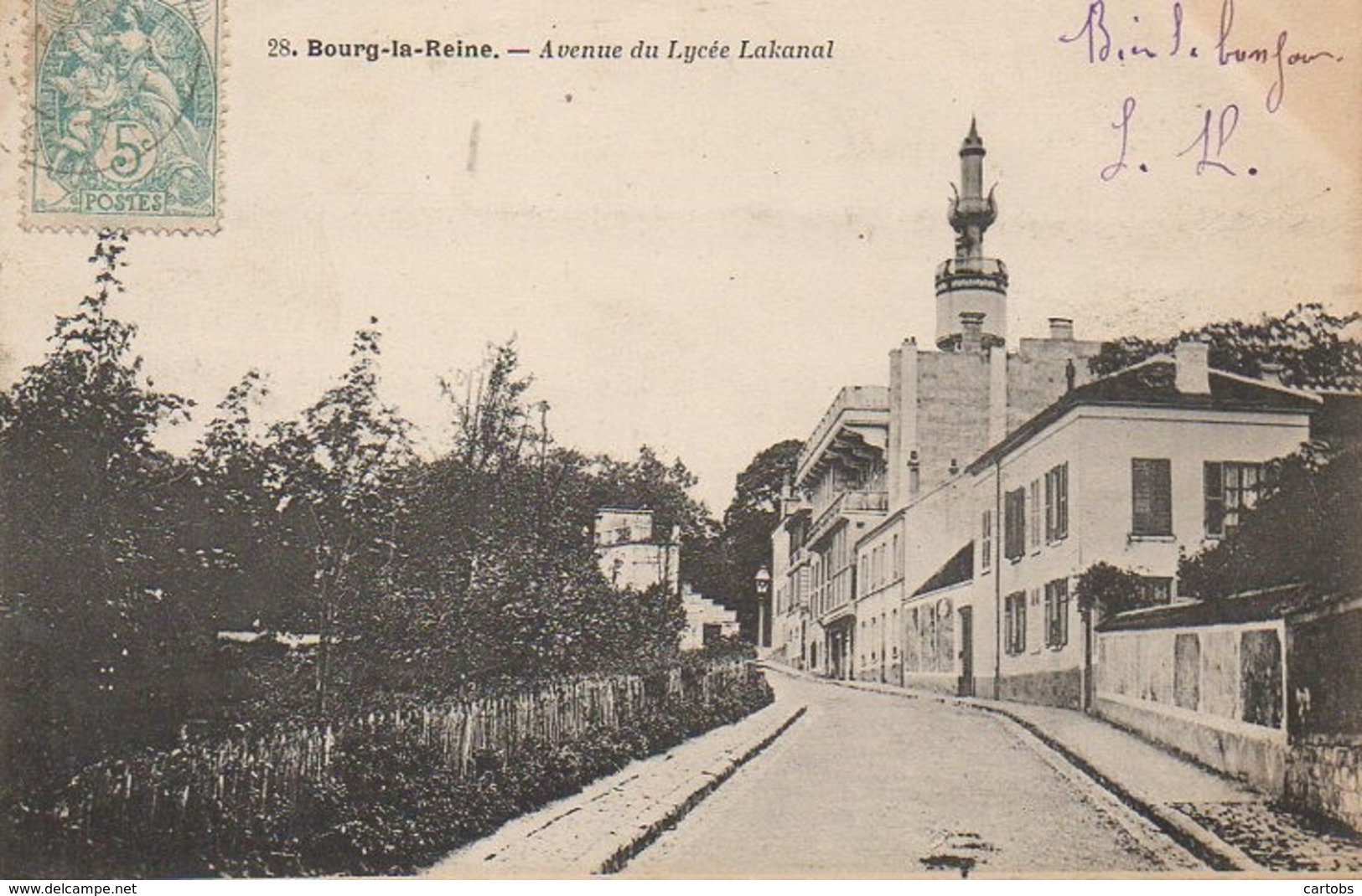 92 BOURG-la-REINE  Avenue Du Lycée Lakanal - Bourg La Reine