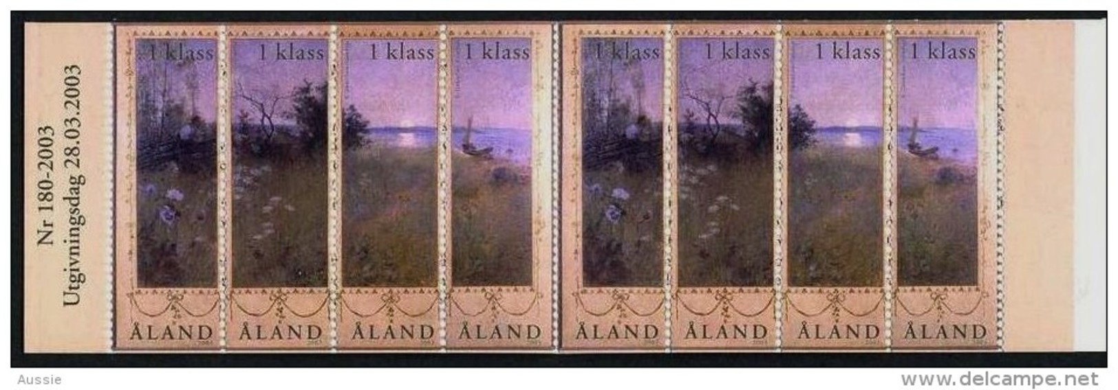 Aland 2003 Yvertn° Carnet C219 *** MNH Cote 18 Euro - Aland