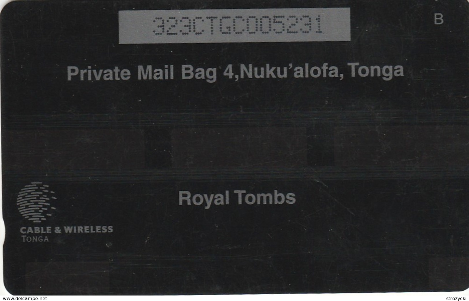 Tonga - Royal Tombs - Old Logo - 323CTGC - Tonga