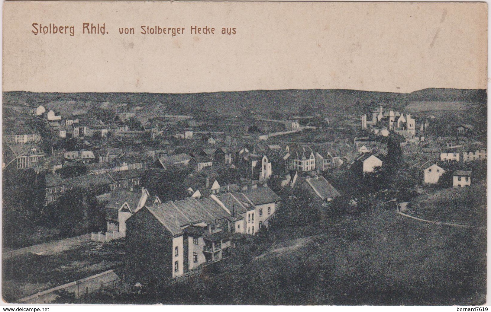 Allemagne   Stolberg Rhld  Von Stolberger Hecke Aus - Stolpen