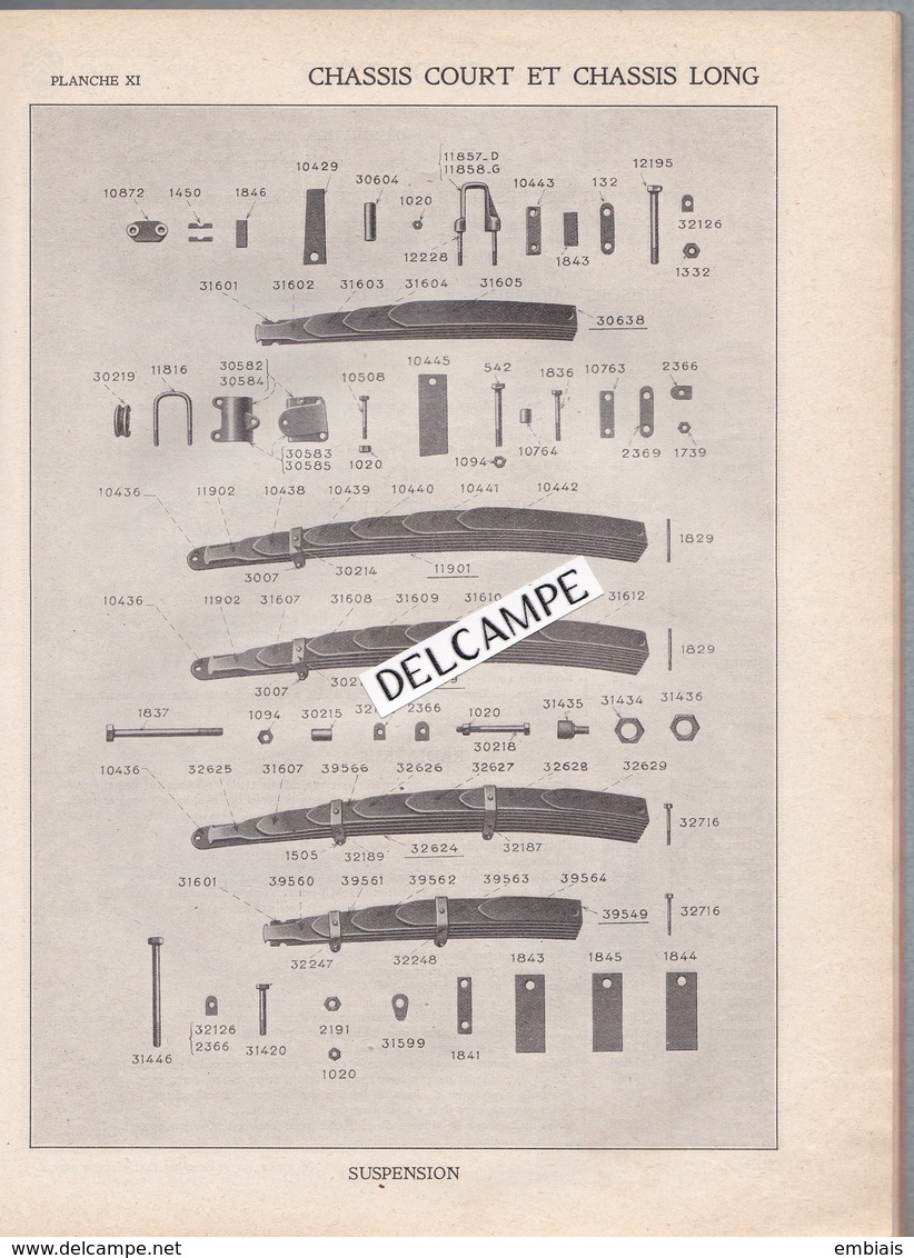 CITROËN Catalogue Pièces Détachées 5 HP Réservé Aux Concessionnaires Agents Et Stockistes, 2e édition.1922 - Auto