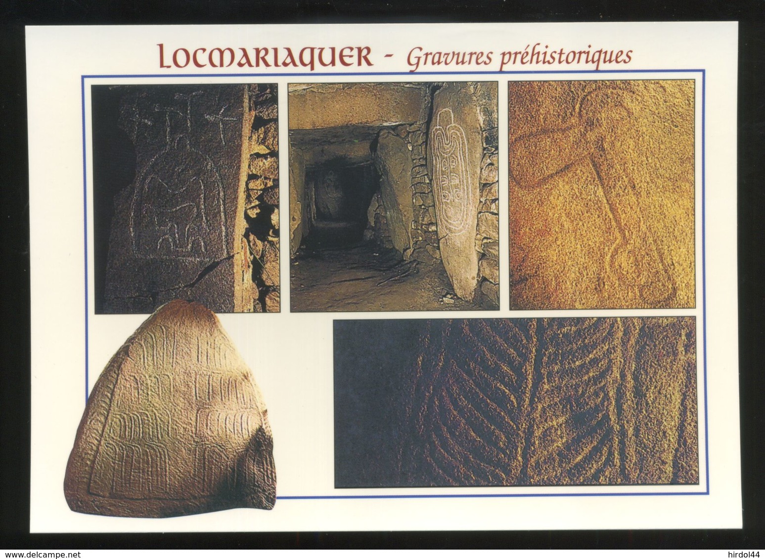 (56) Locmariaquer : Gravures Préhistoriques Dans La Table Des Marchand - Dolmen & Menhirs