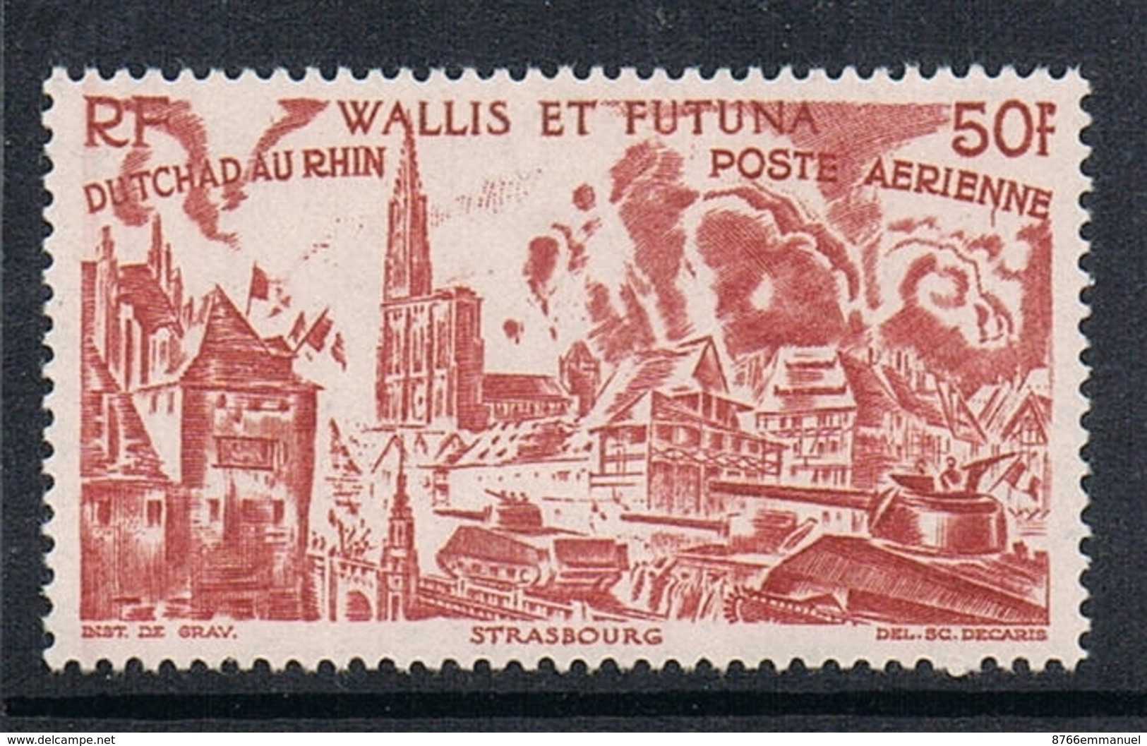 WALLIS-ET-FUTUNA AERIEN N°10 N* - Unused Stamps