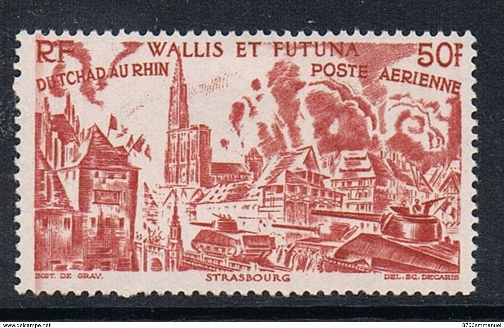 WALLIS-ET-FUTUNA AERIEN N°10 N* - Unused Stamps