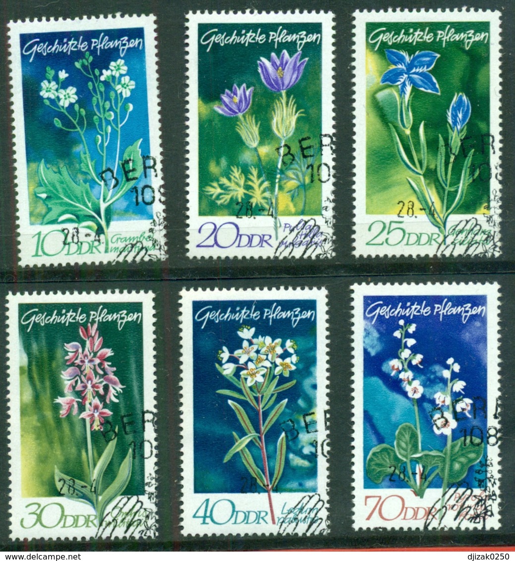 Wildflowers. GDR 1970.Used Stamp. - Autres & Non Classés