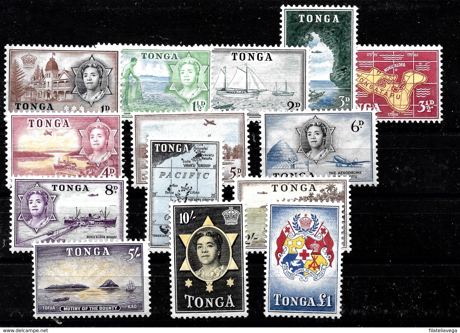 Serie De Tonga Nº Yvert 100/113 **/* Los Nº 112 Y 113 ** - Tonga (...-1970)
