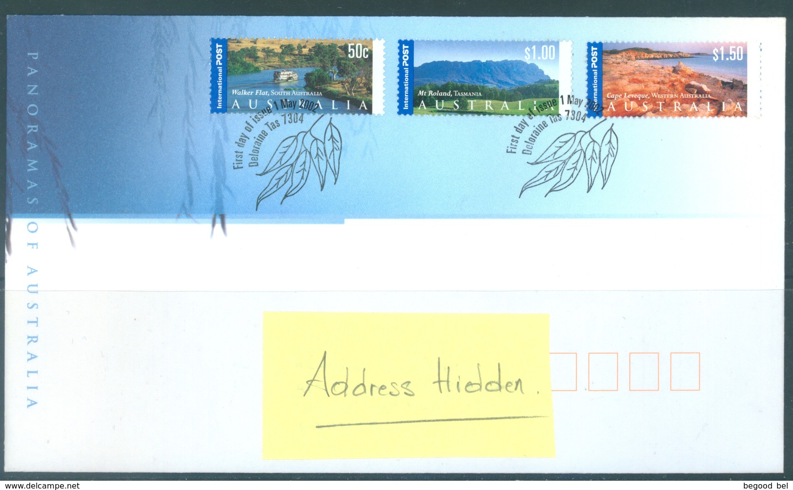 AUSTRALIA  - FDC - 1.5.2002 - PANORAMAS LANSCAPES - Yv 2028-2030 - Lot 18603 - Premiers Jours (FDC)