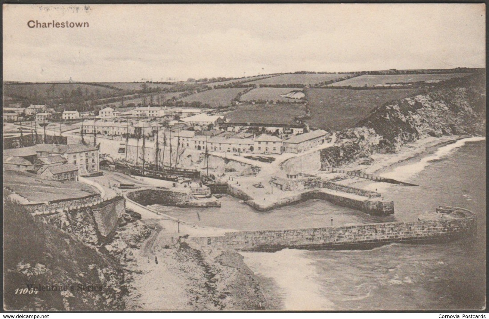 Charlestown, Cornwall, 1907 - Valentine's Postcard - Other & Unclassified