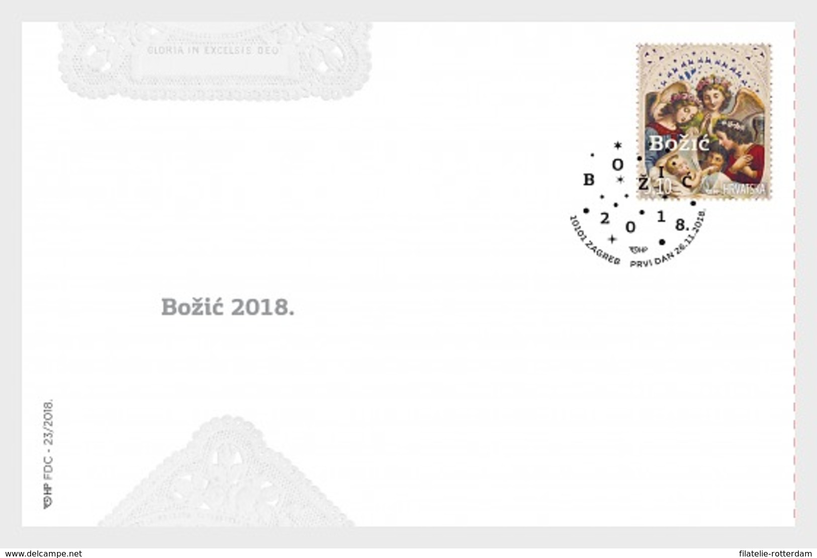 Kroatië / Croatia - Postfris / MNH - FDC Kerstmis 2018 - Kroatië