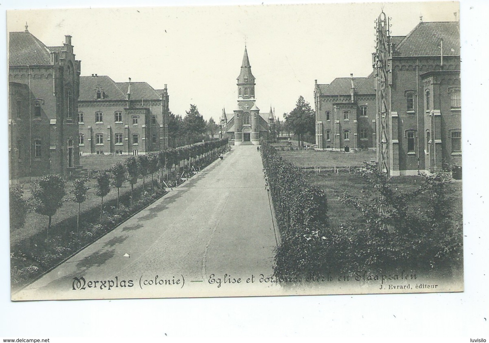 MERKSPLAS - MERXPLAS COLONIE Colonie - Eglise Et Dortoirs Kerk En Slaapzalen - Merksplas