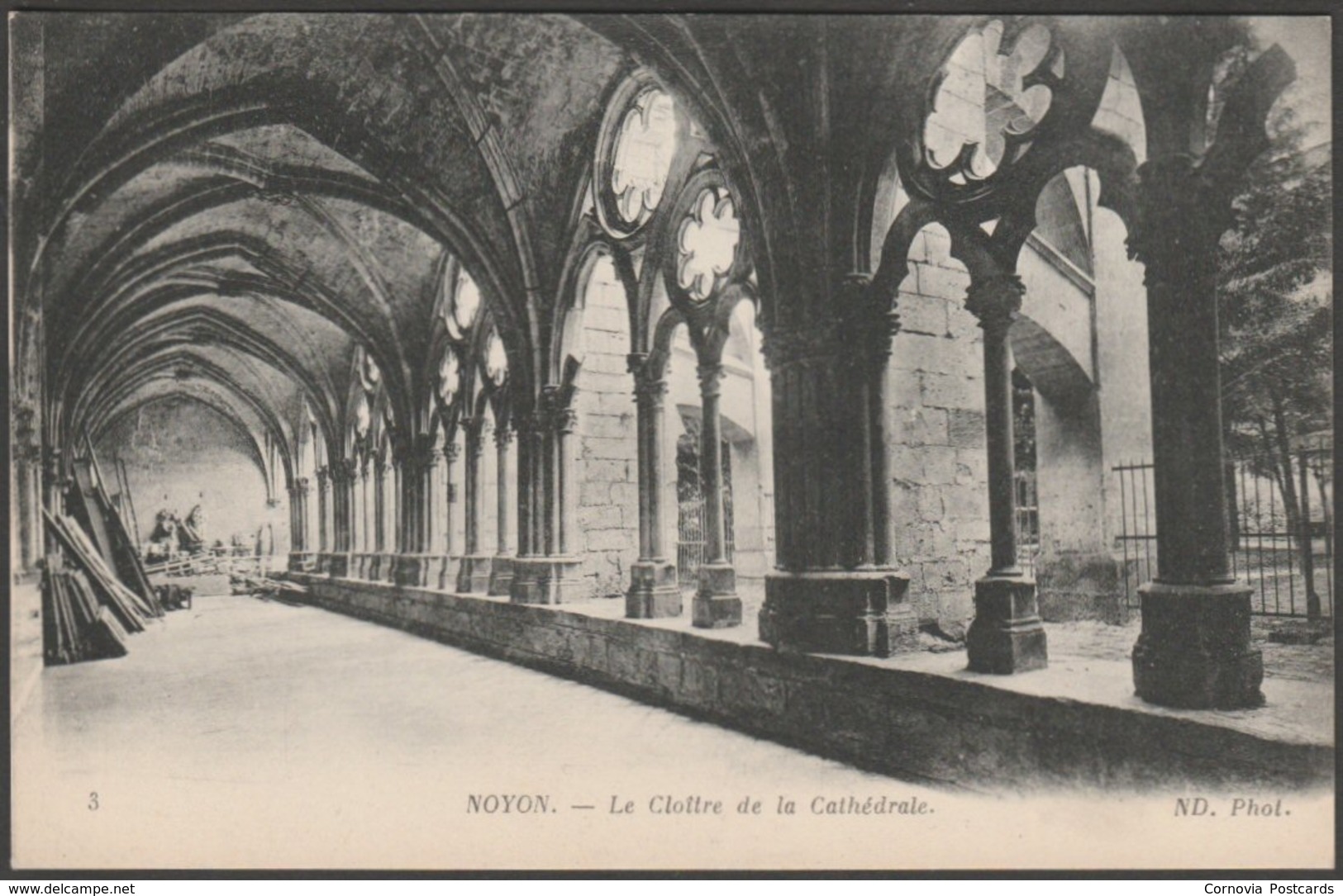 Le Cloître De La Cathédrale, Noyon, Oise, C.1910 - Neurdein CPA ND3 - Noyon