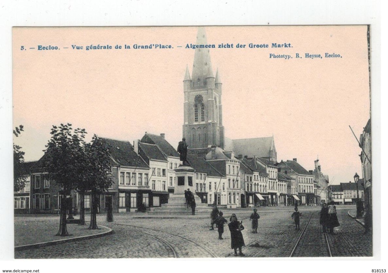 5. - Eecloo  -  Vue Générale De La Grand'Place. - Eeklo