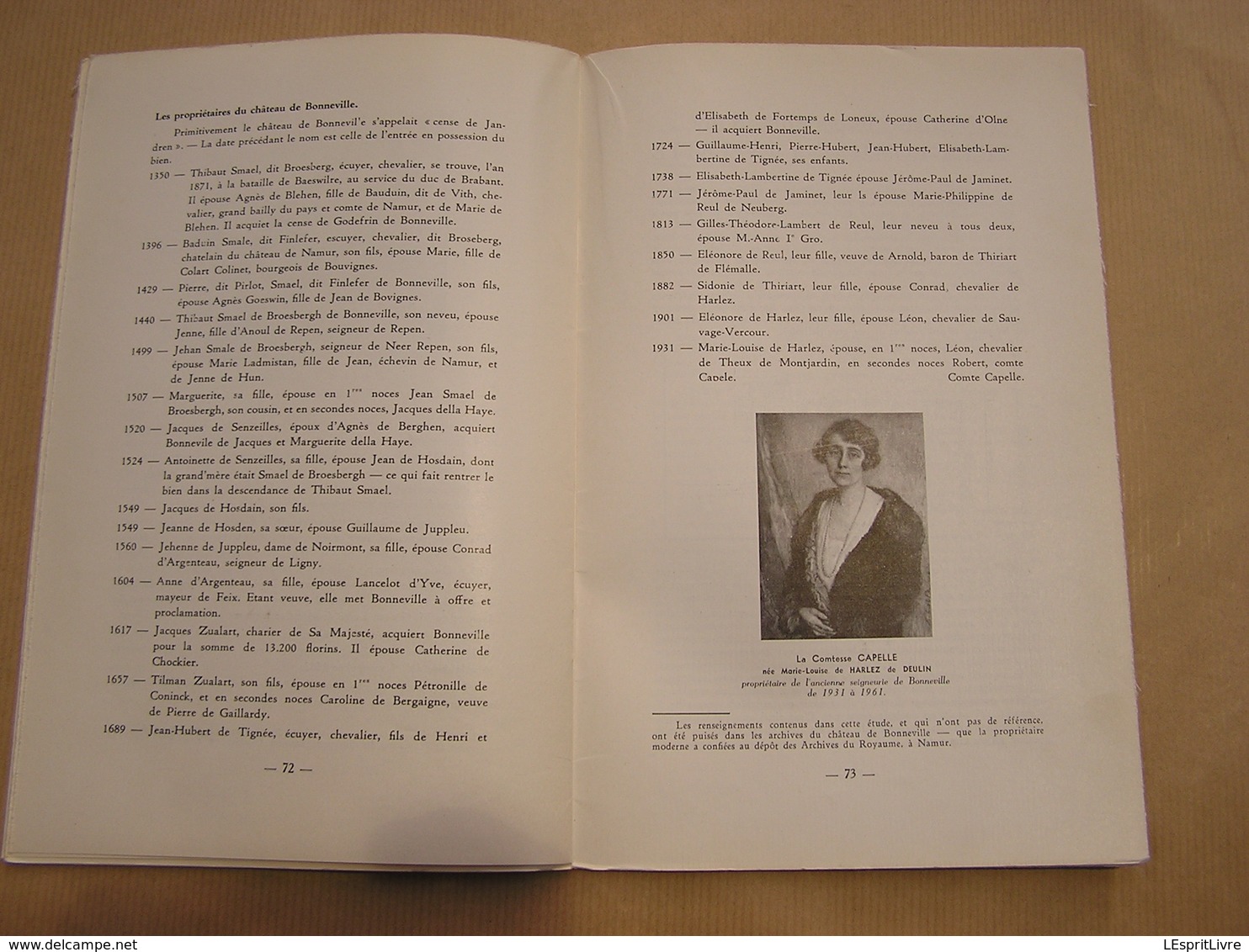 LE GUETTEUR WALLON N° 2 1962 Régionalisme Sclayn Bonneville Evelette Olloy Oignies Blason Yvoir Publicité Poêlerie Ciney