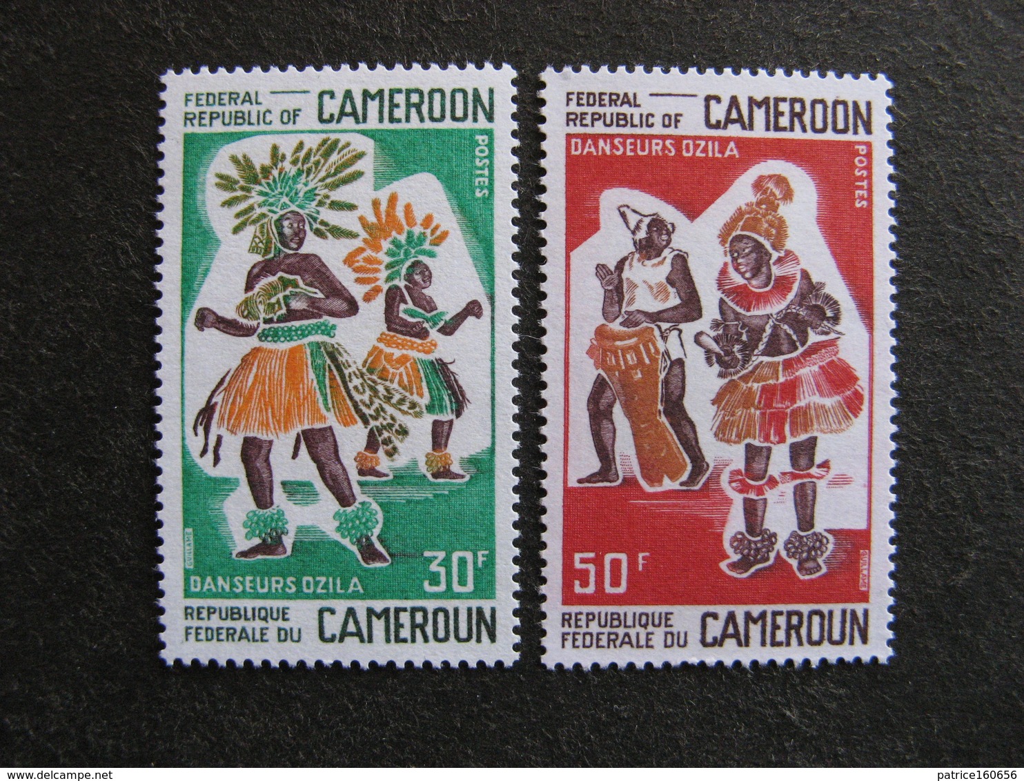 Cameroun : TB Paire N° 487 Et N° 488. Neufs XX. - Cameroun (1960-...)