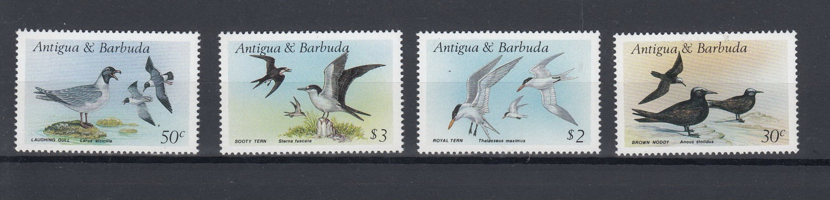 Antigua Und Barbuda (BBK) Michel Cat.No. Mh/** 1015/1018 Birds - Antigua And Barbuda (1981-...)