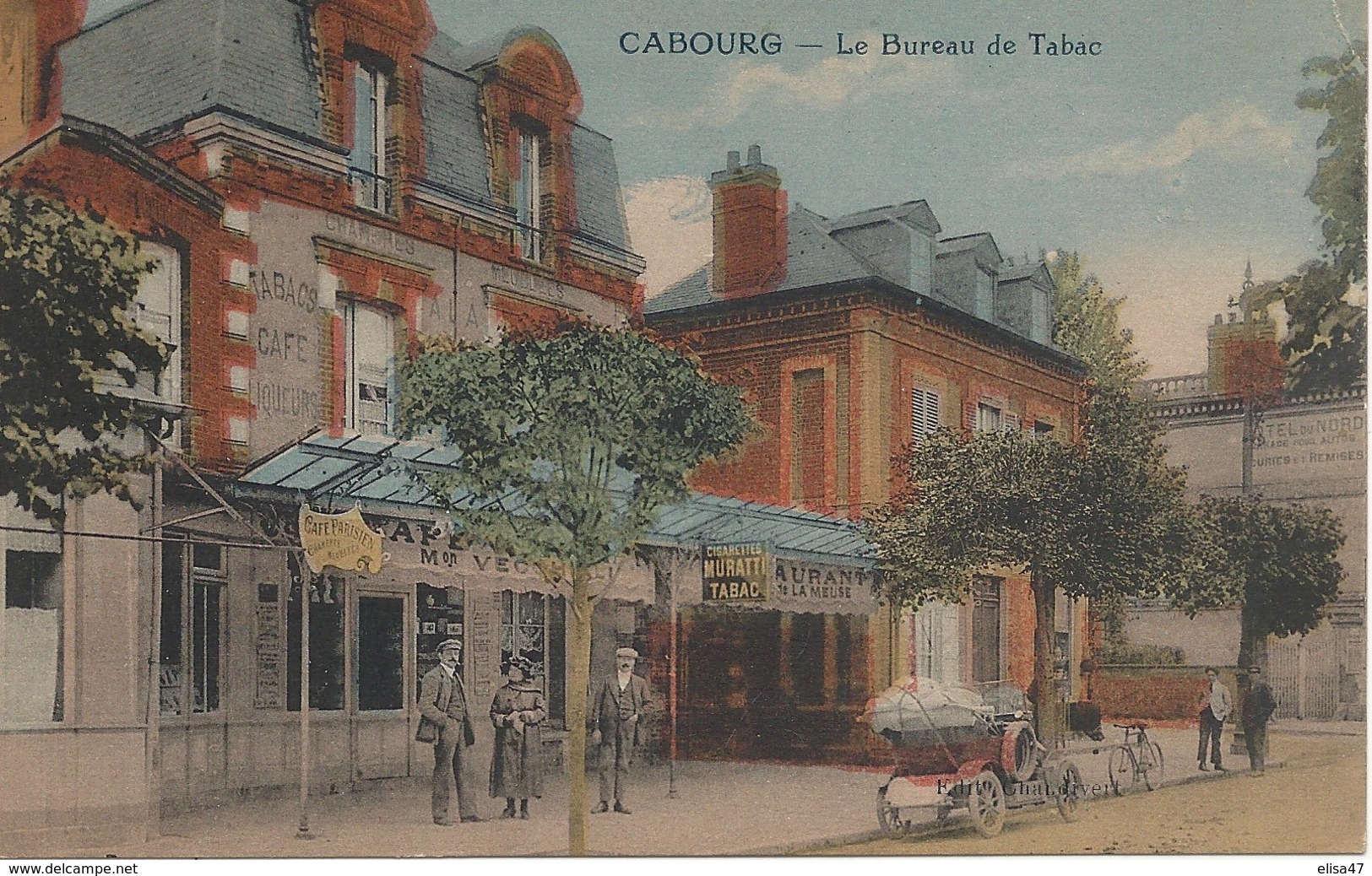 14  CABOURG  LE  BUREAU DE TABAC - Cabourg