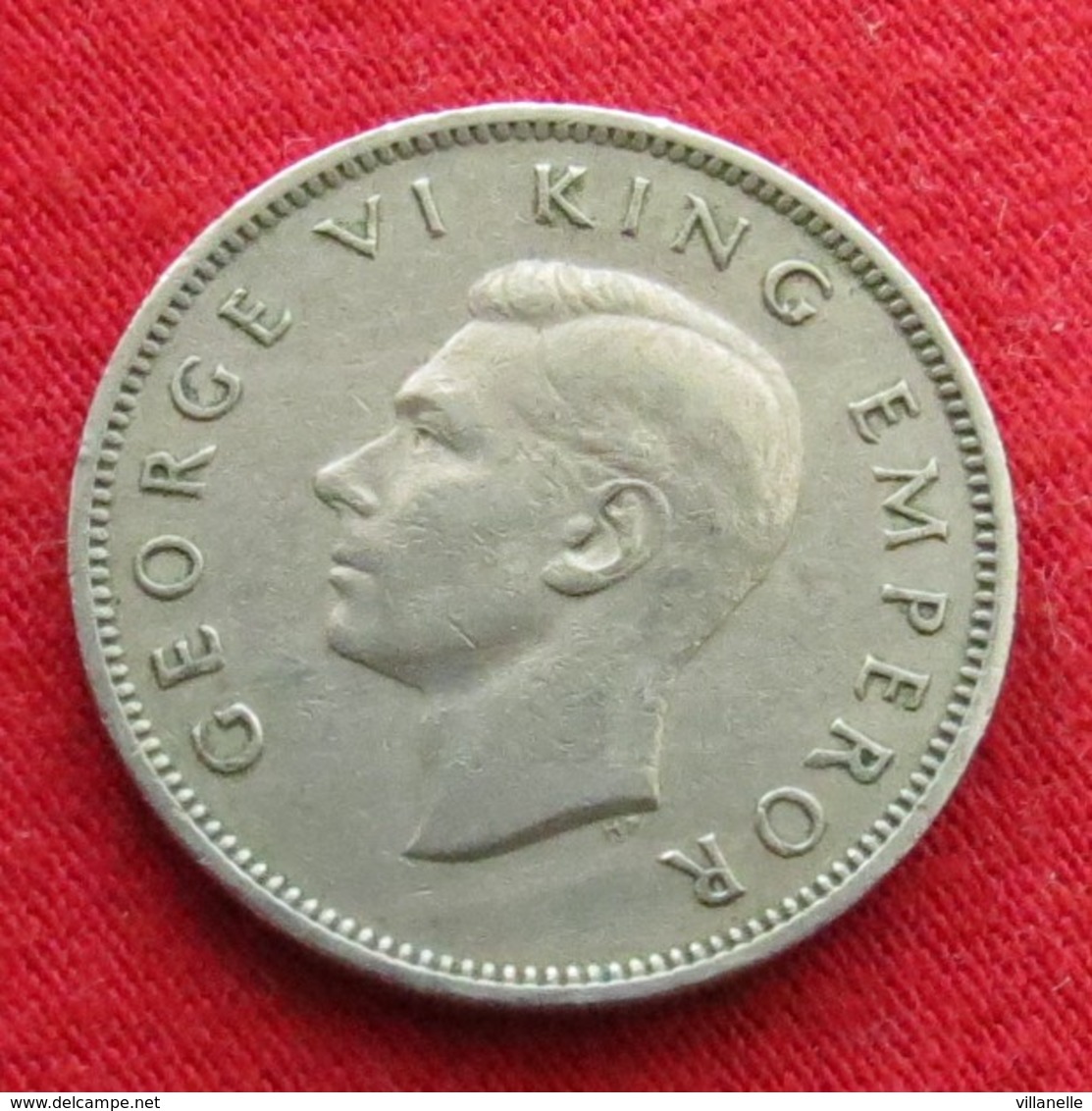 New Zealand 1 One Shilling 1947 KM# 9a *V1 Nova Zelandia Nuova Zelanda Nouvelle Zelande - Nouvelle-Zélande