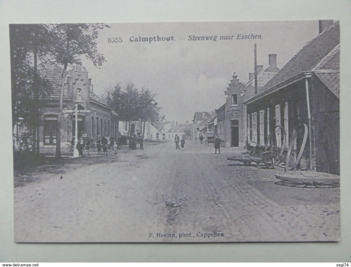 Kalmthout / Calmpthout, Steenweg Naar Esschen Ongelopen (hoelen) - Kalmthout