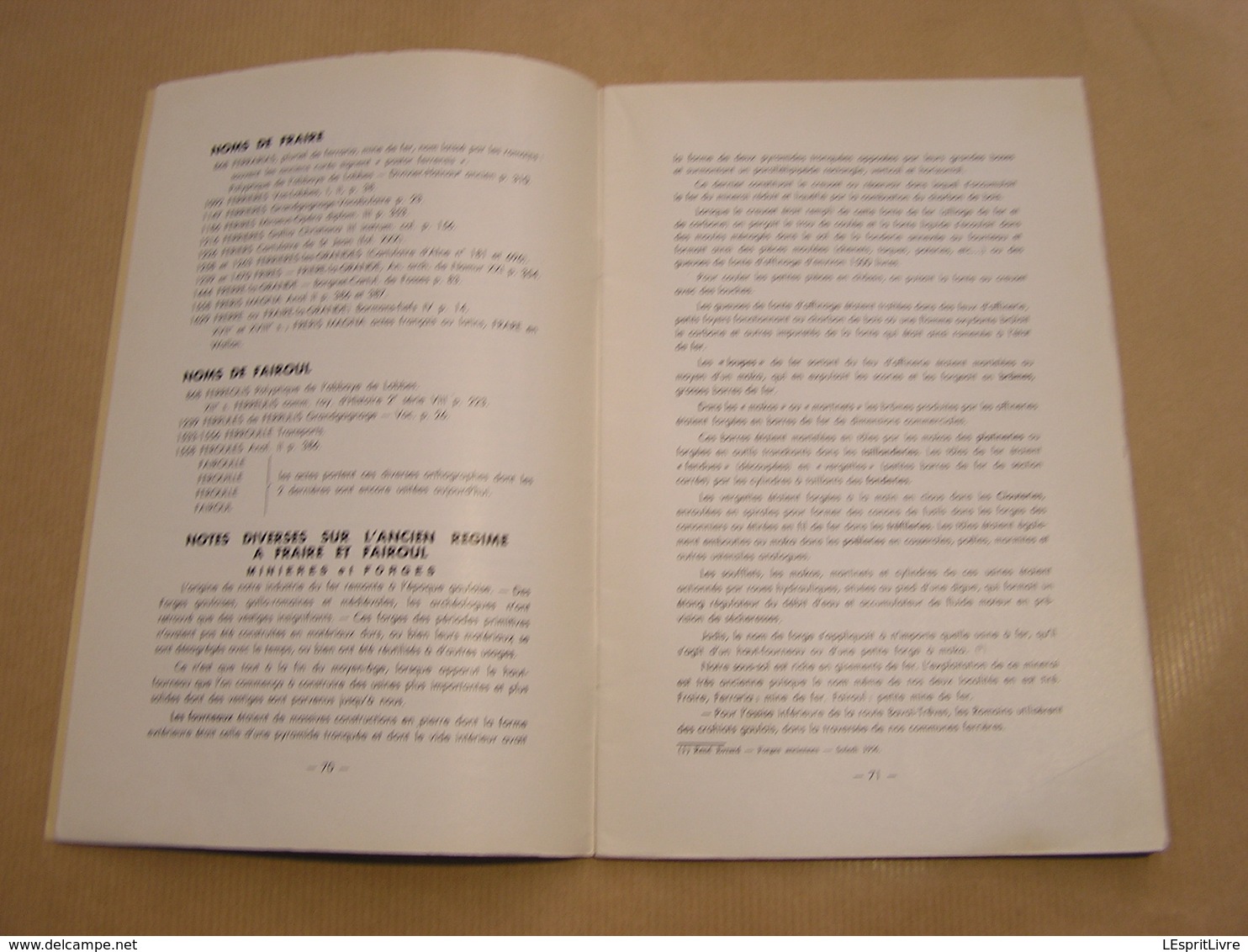 LE GUETTEUR WALLON N° 3 1966 Régionalisme Dinant Fraire Fairoul Minières Maka Forges Mines De Fer Morialmé Haltinnes - België