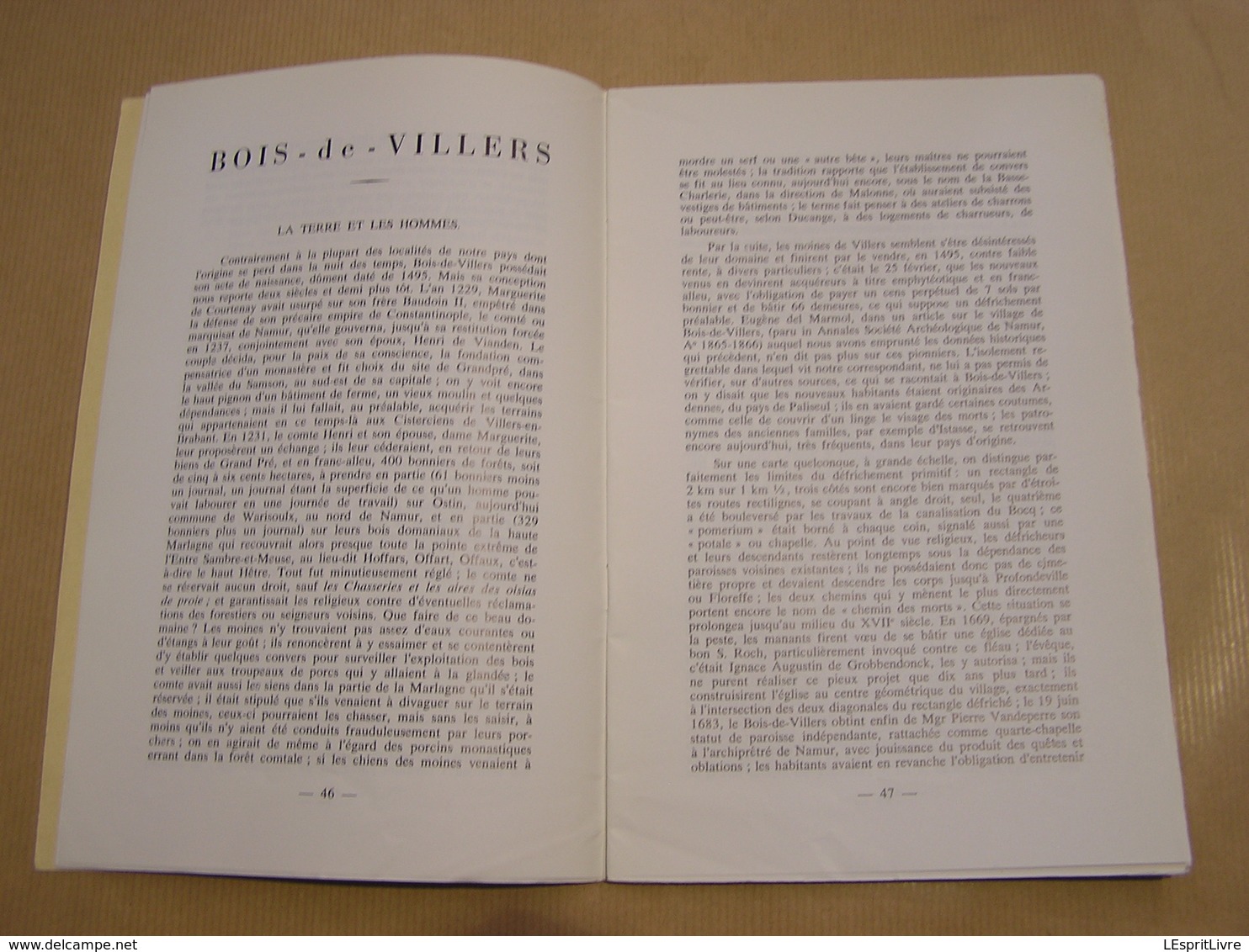 LE GUETTEUR WALLON N° 2 1979 Régionalisme Bois De Villers La Terre Et Les Hommes Toponymie Namuroise Militaires Rosée - Belgium