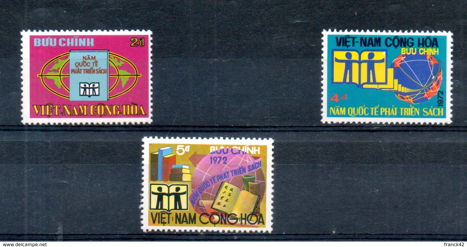 Vietnam Du Sud. Année Internationale Du Livre - Viêt-Nam