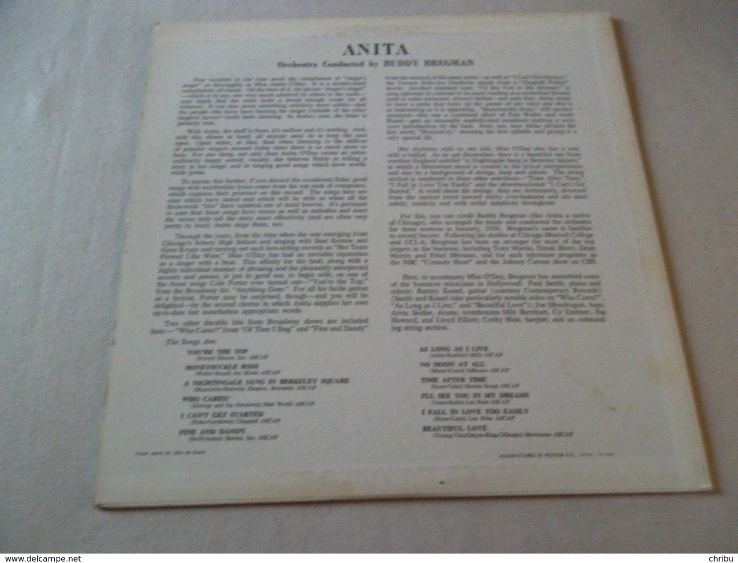 VINYLE 33 T THIS IS ANITA VERVE RECORDS  MV 2560 - Jazz