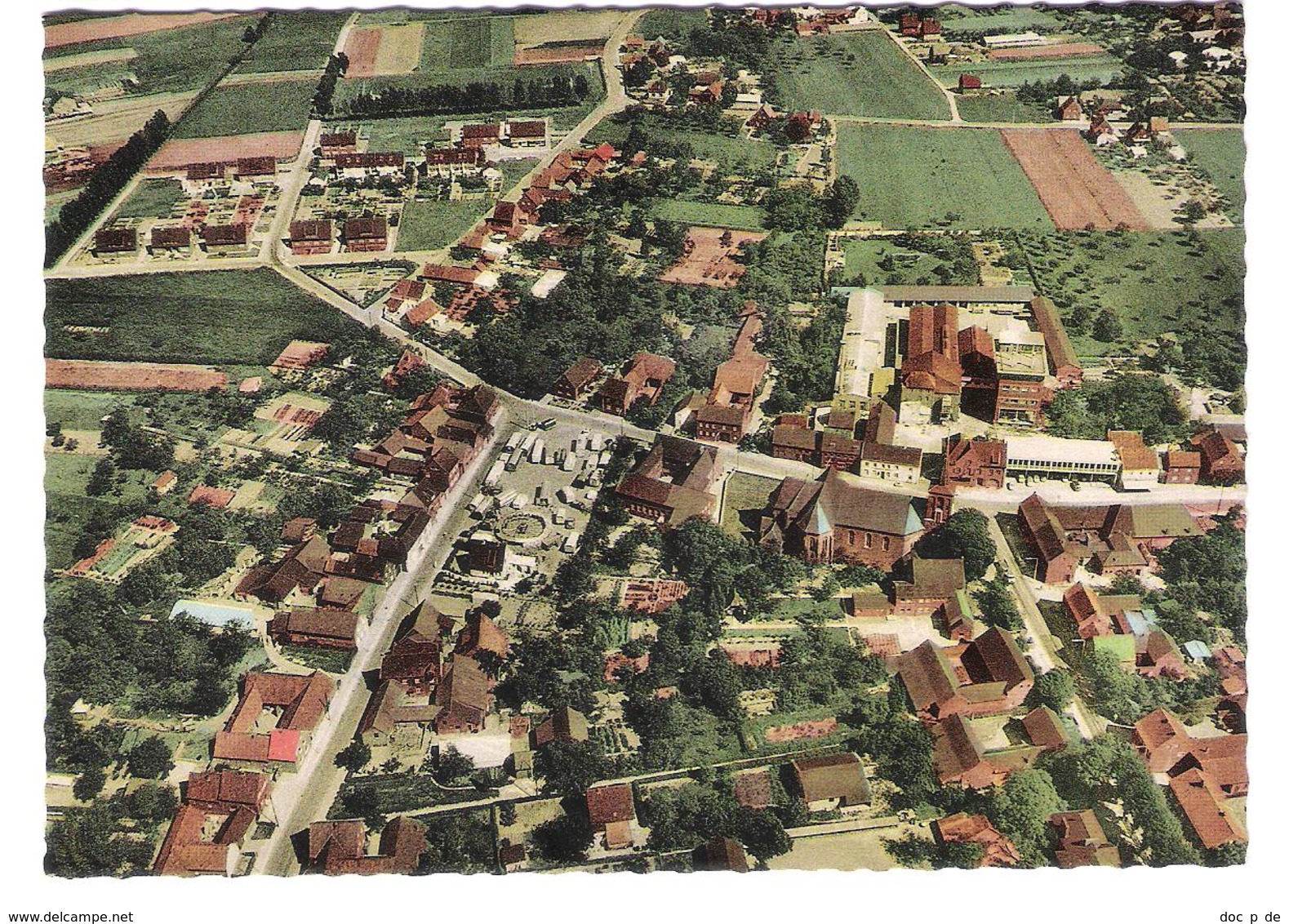 Deutschland - 5139 Neuhaaren Kr. Gellenkirchen - Heinsberg - Luftaufnahme - 1973 - Heinsberg