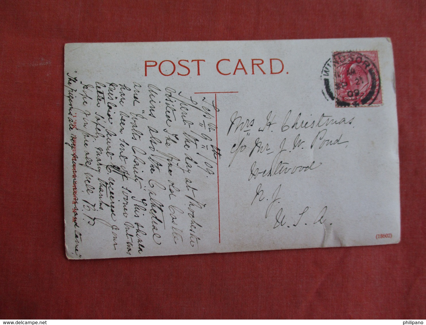 Rochester Castle , Kent  Has Stamp & Cancel  Ref 3098 - Other & Unclassified