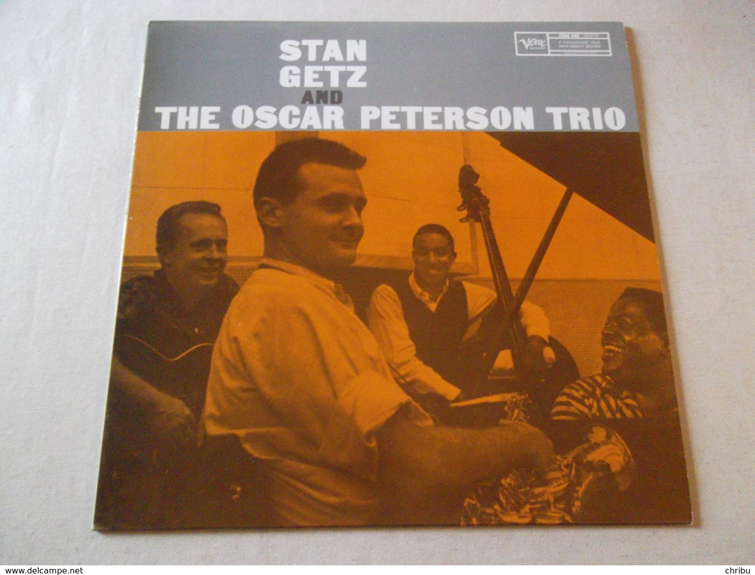 VINYLE 33 T STAN GETZ AND THE OSCAR PETERSONTRIO POLYDOR 2304 440 - Jazz