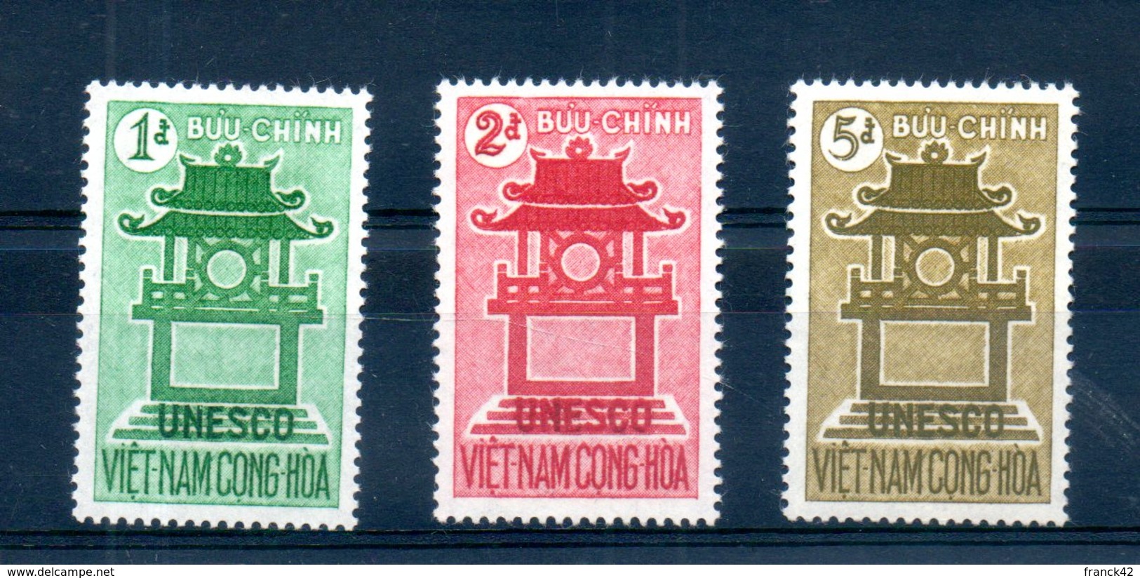 Vietnam Du Sud. 15eme Anniversaire De L'UNESCO - Vietnam