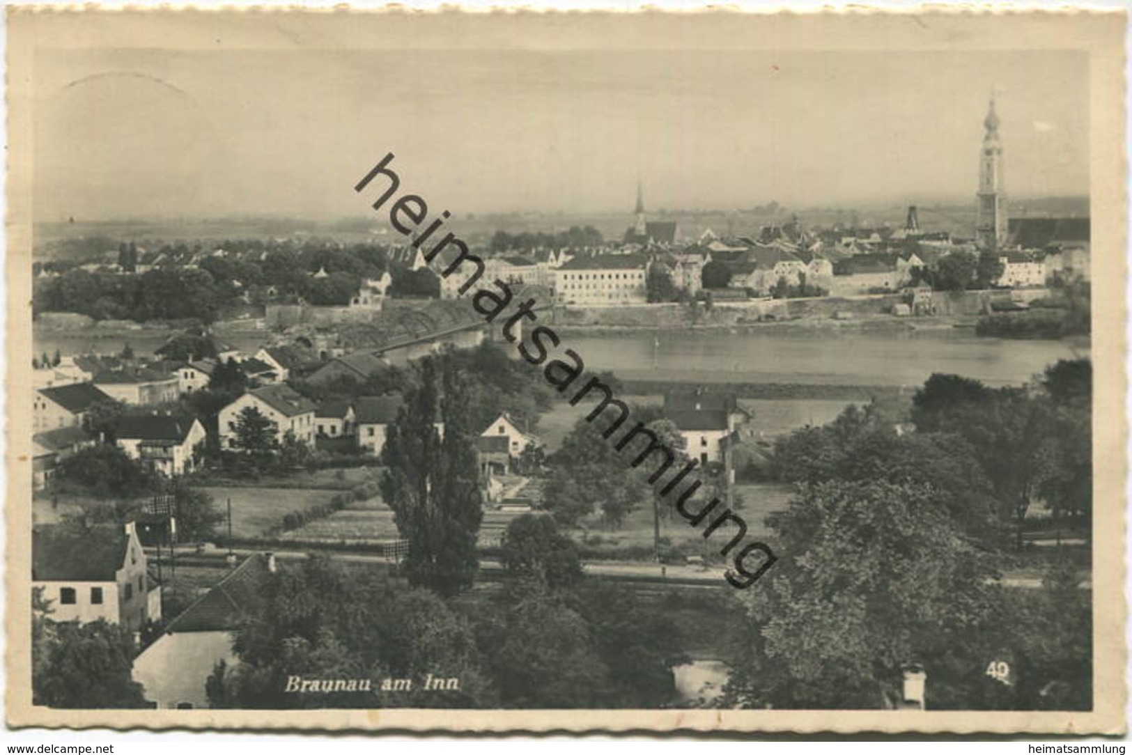 Braunau Am Inn - Foto-AK - Verlag A. Stefsky Wien Gel. 1938 - Braunau