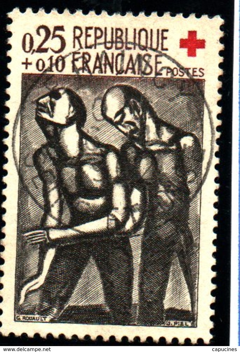 CROIX ROUGE - 25c+10c  "Oeuvre De Rouault  N° 1323 Obl. - Oblitérés