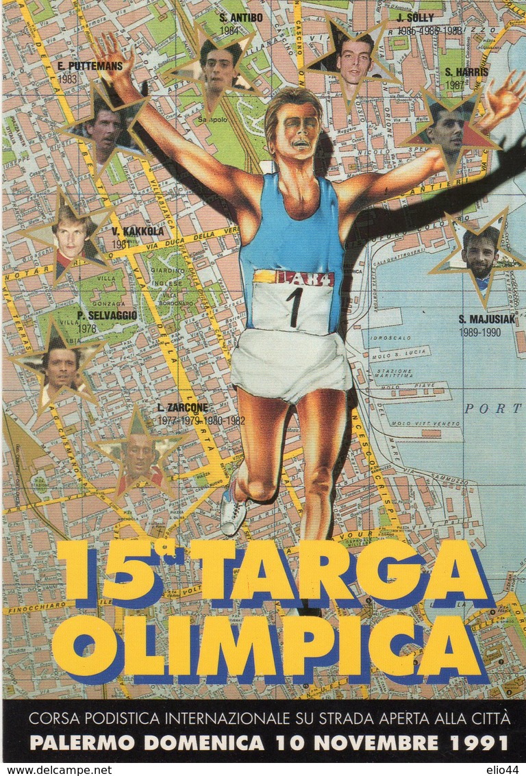 Palermo 1991 - 15° Targa Olimpica - - Atletica