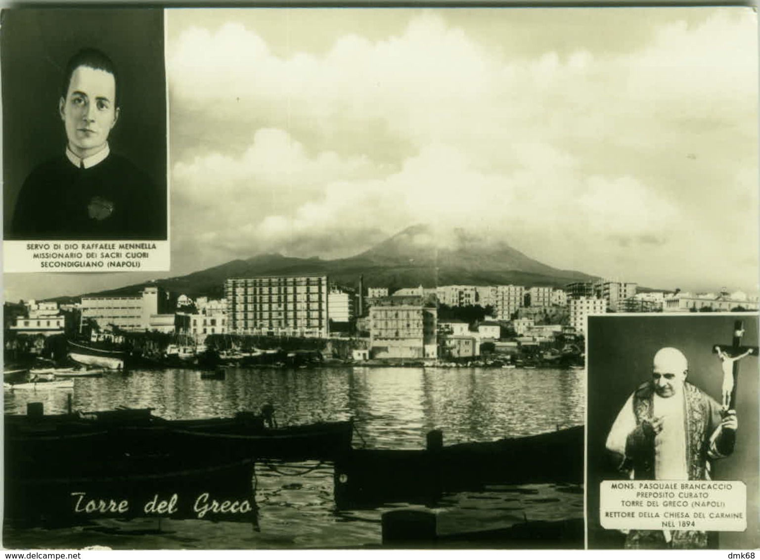 TORRE DEL GRECO ( NAPOLI ) PANORAMA - EDIZ. TRAMPETTI ( 2818 ) - Torre Del Greco