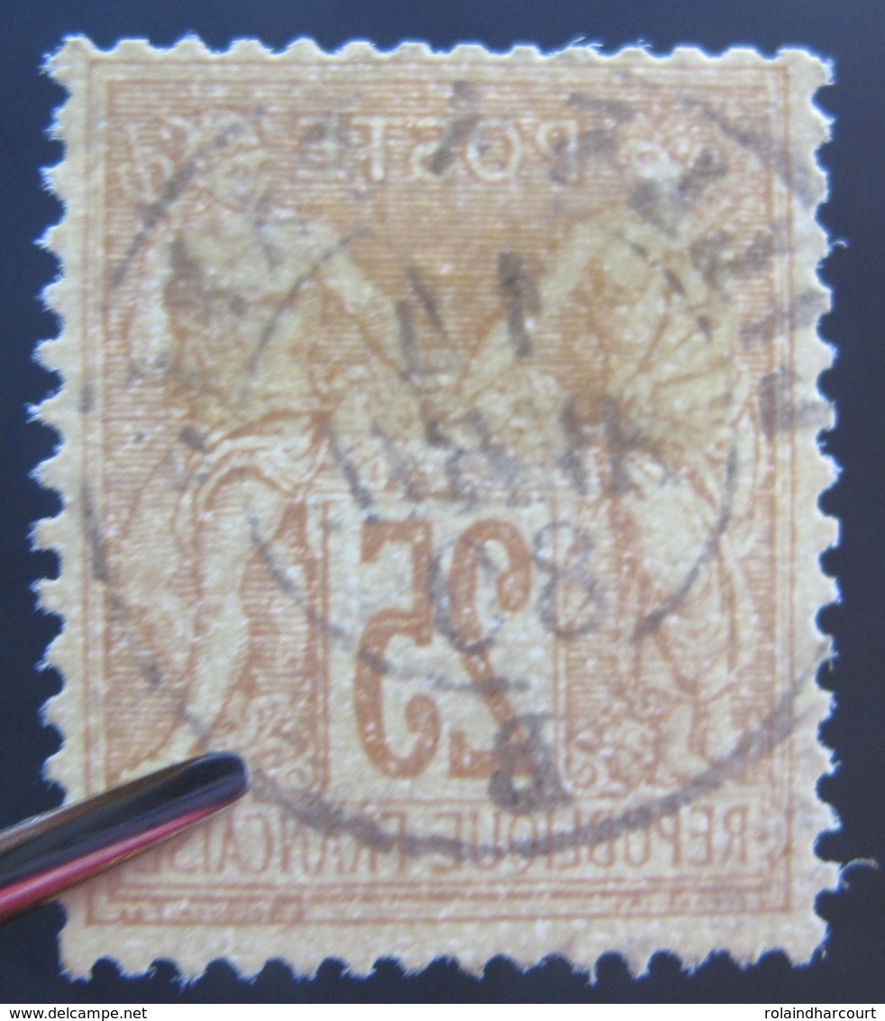 R1680/220 - SAGE N°92a - ➤➤➤ CàD AMBULANT De LILLE à PARIS (B) 14 AVRIL 1880 - 1876-1898 Sage (Type II)